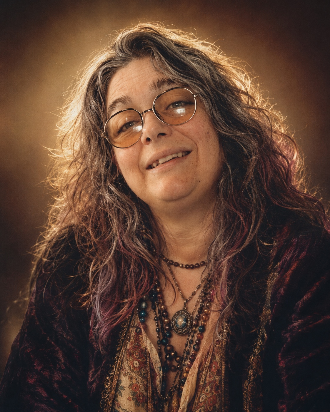1970s-style portrait of Tiffany