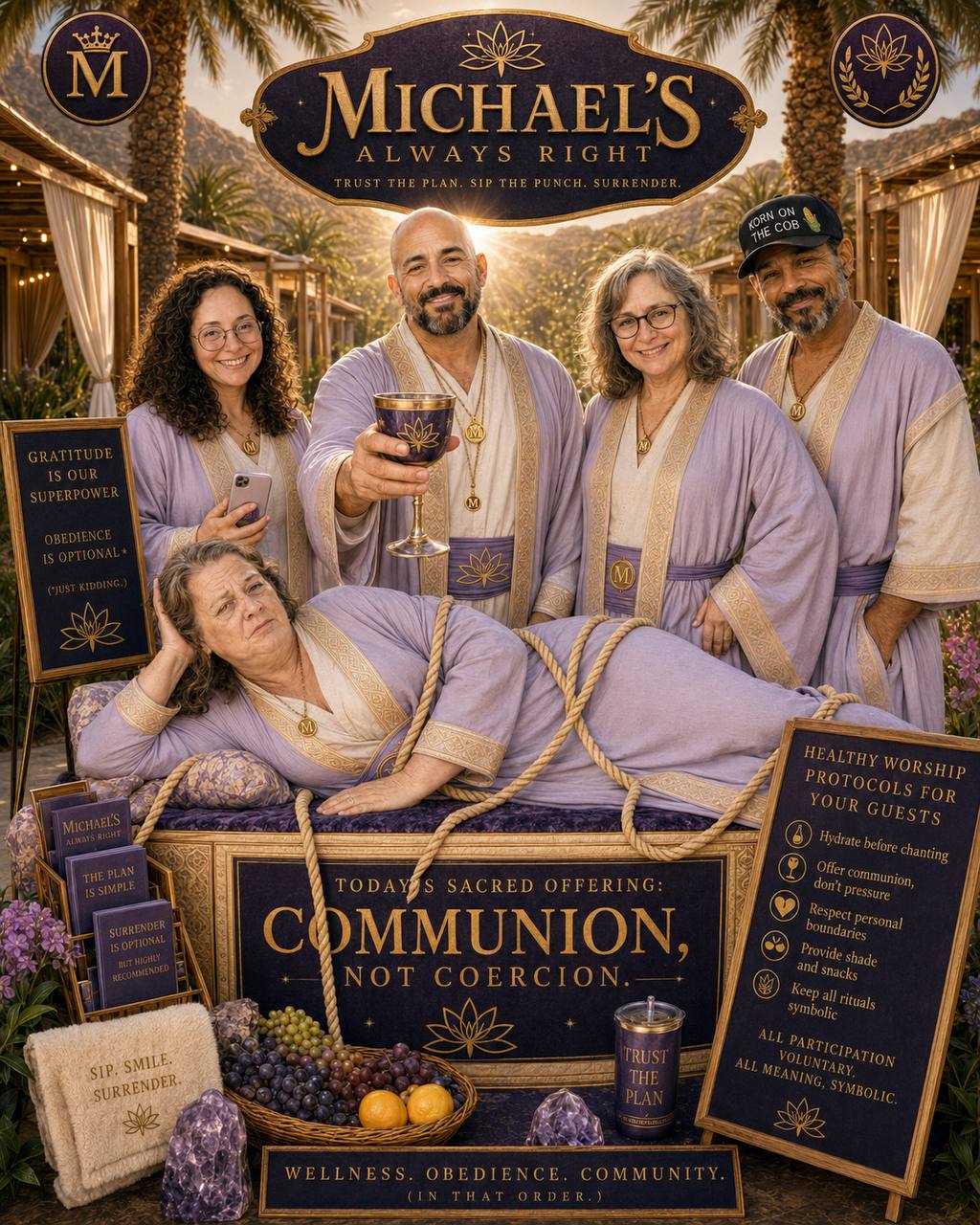 Original Communion, Not Coercion poster